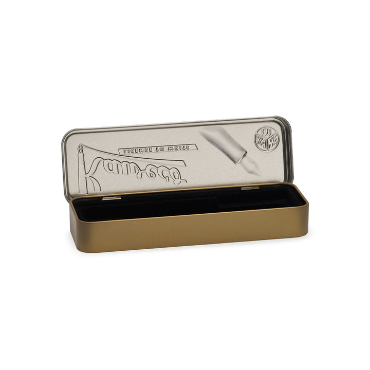 Kaweco Nostalgic Tin Box Long — side view