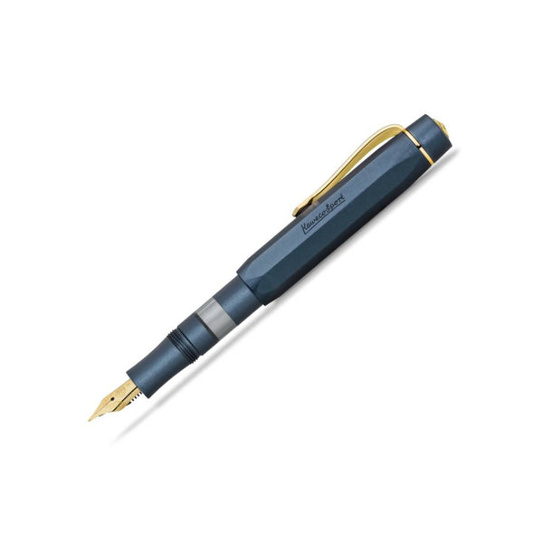 将图片加载到图库查看器，Kaweco Piston Sport AL Fountain Pen - Navy
