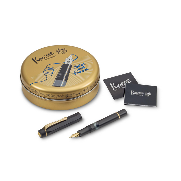 Kaweco Piston Sport AL Fountain Pen - Navy