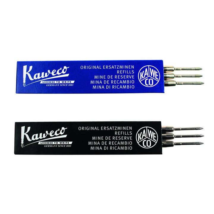 Kaweco Soul G2 Rollerball Pen Refill (Black &amp; Blue) — Kaweco rollerball pen — fluid gel ink writing instrument, at Cityluxe Singapore