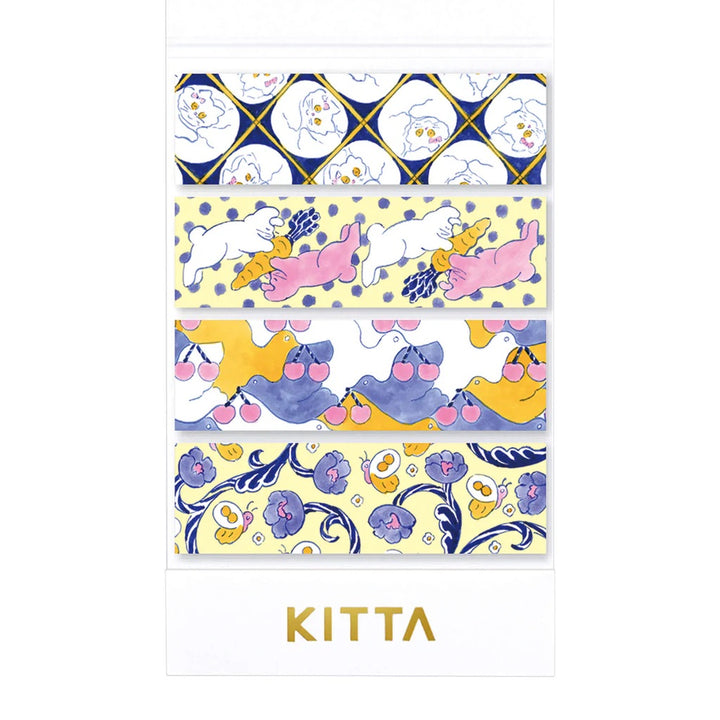 KITTA Masking Tape in Animal — KITTA masking tape — decorative paper tape for journaling and scrapbooking, at Cityluxe Singapore