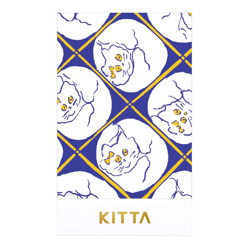 KITTA Masking Tape in Animal — KITTA masking tape — decorative paper tape for journaling and scrapbooking, at Cityluxe Singapore