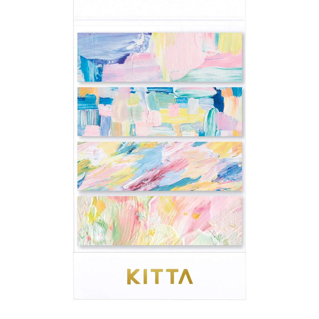 KITTA Masking Tape in Paint — KITTA masking tape — decorative paper tape for journaling and scrapbooking, at Cityluxe Singapore