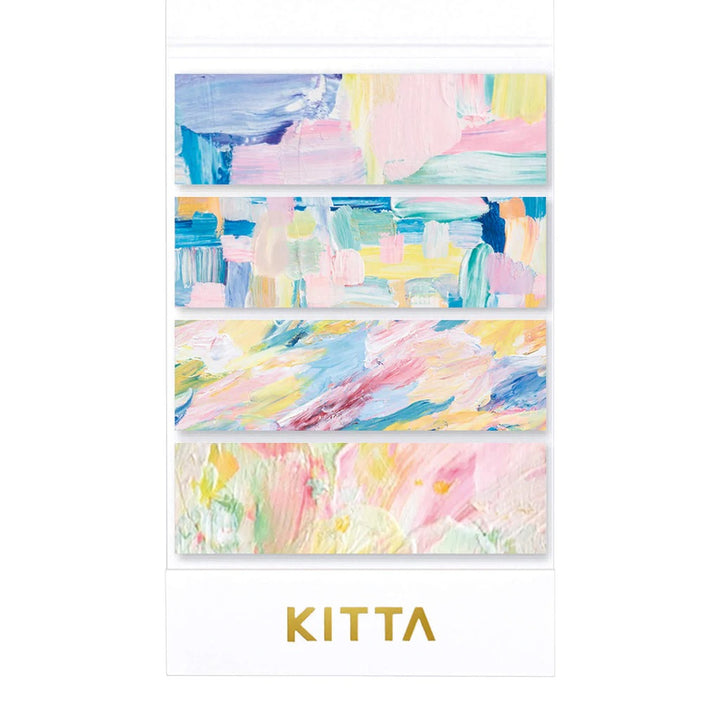KITTA Masking Tape in Paint — KITTA masking tape — decorative paper tape for journaling and scrapbooking, at Cityluxe Singapore