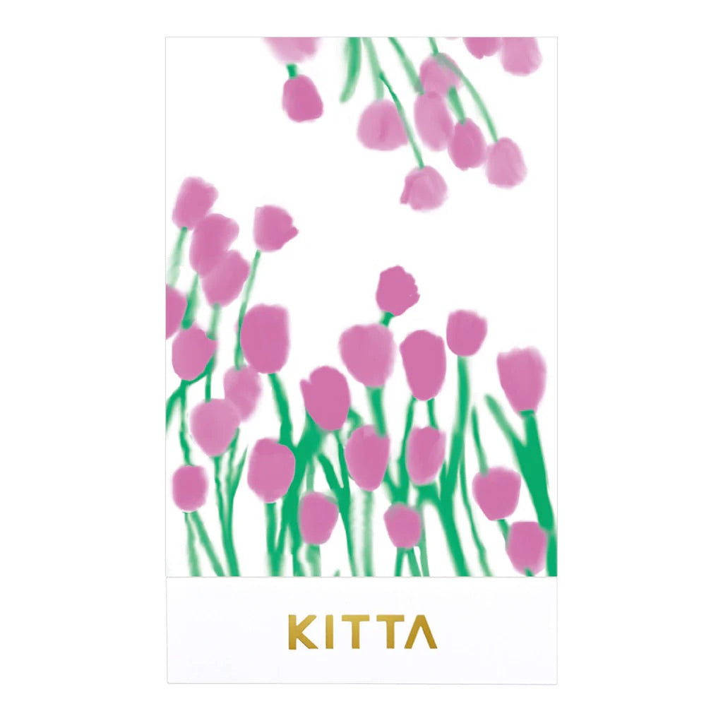 KITTA Masking Tape in Lake — KITTA masking tape — decorative paper tape for journaling and scrapbooking, at Cityluxe Singapore