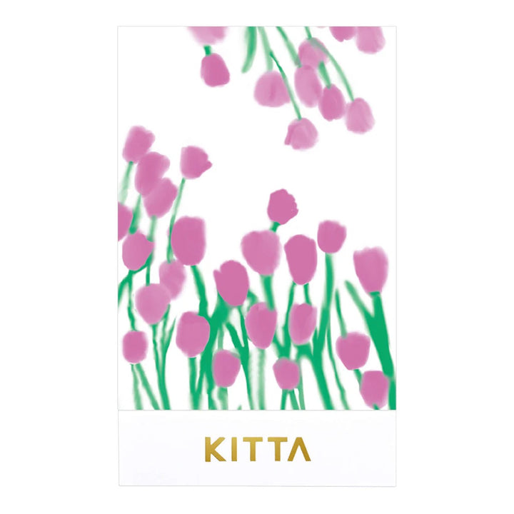 KITTA Masking Tape in Lake — KITTA masking tape — decorative paper tape for journaling and scrapbooking, at Cityluxe Singapore