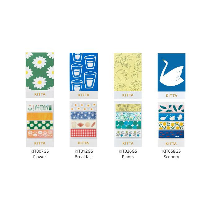 KITTA Basic Fukkokuban (Fuukei) – range lineup