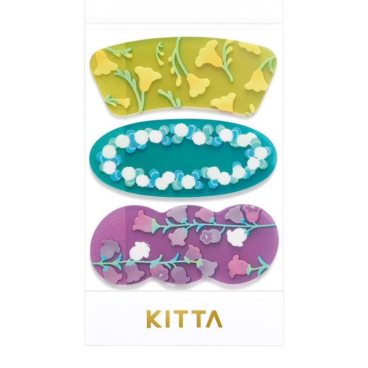 KITTA Clear Tape - Flower Pieces – detail view