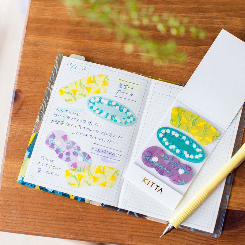 KITTA Clear Tape - Flower Pieces – lifestyle