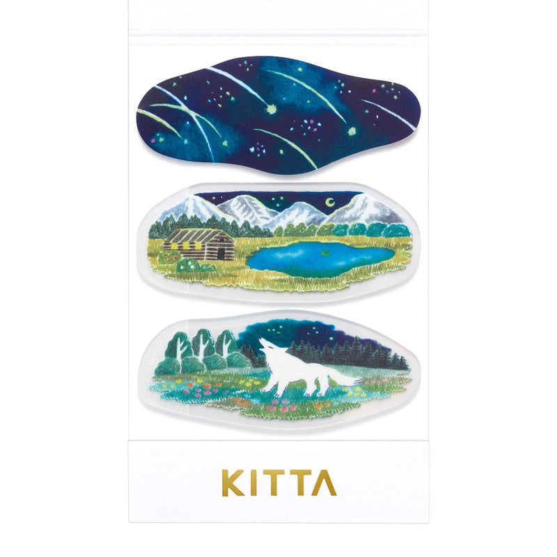 KITTA Clear Tape - Night Sky – detail view