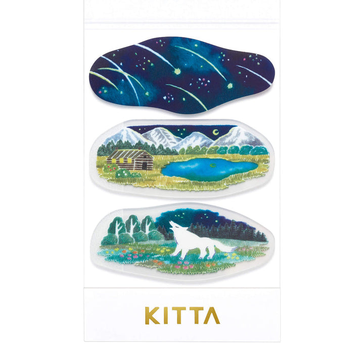 KITTA Clear Tape - Night Sky – detail view