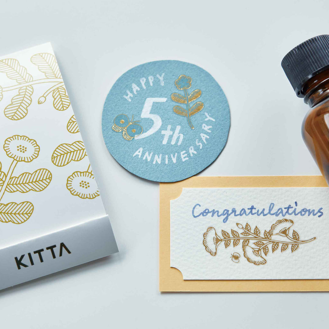 (DD) KITTA Flake Stickers - Brightness – usage example