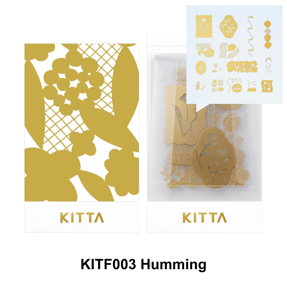 KITTA Flake Stickers - Humming – detail view