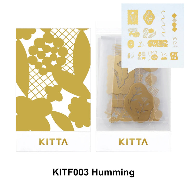 KITTA Flake Stickers - Humming – detail view