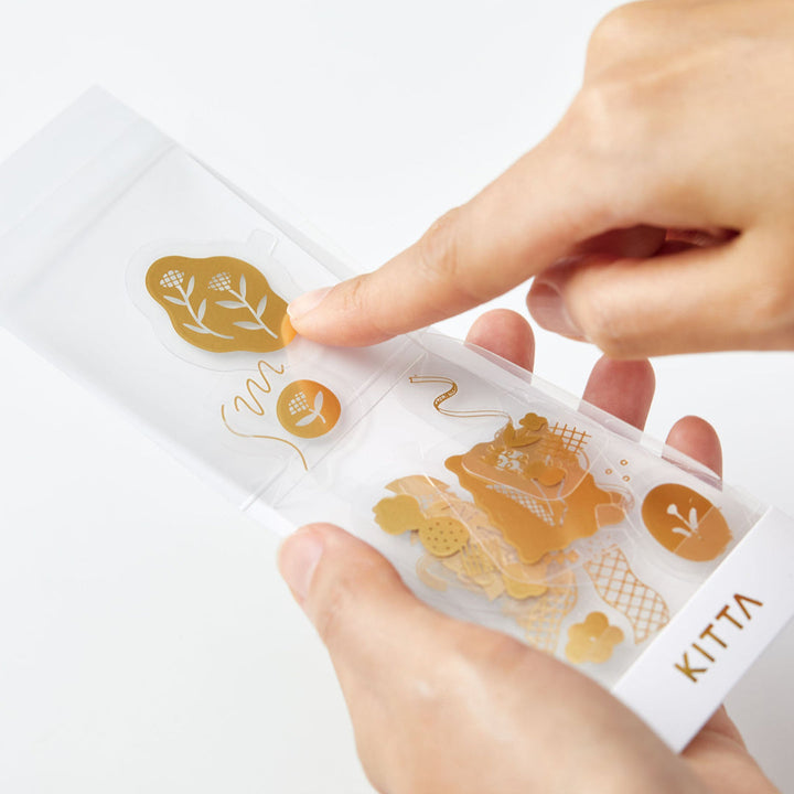 KITTA Flake Stickers - Humming – usage example