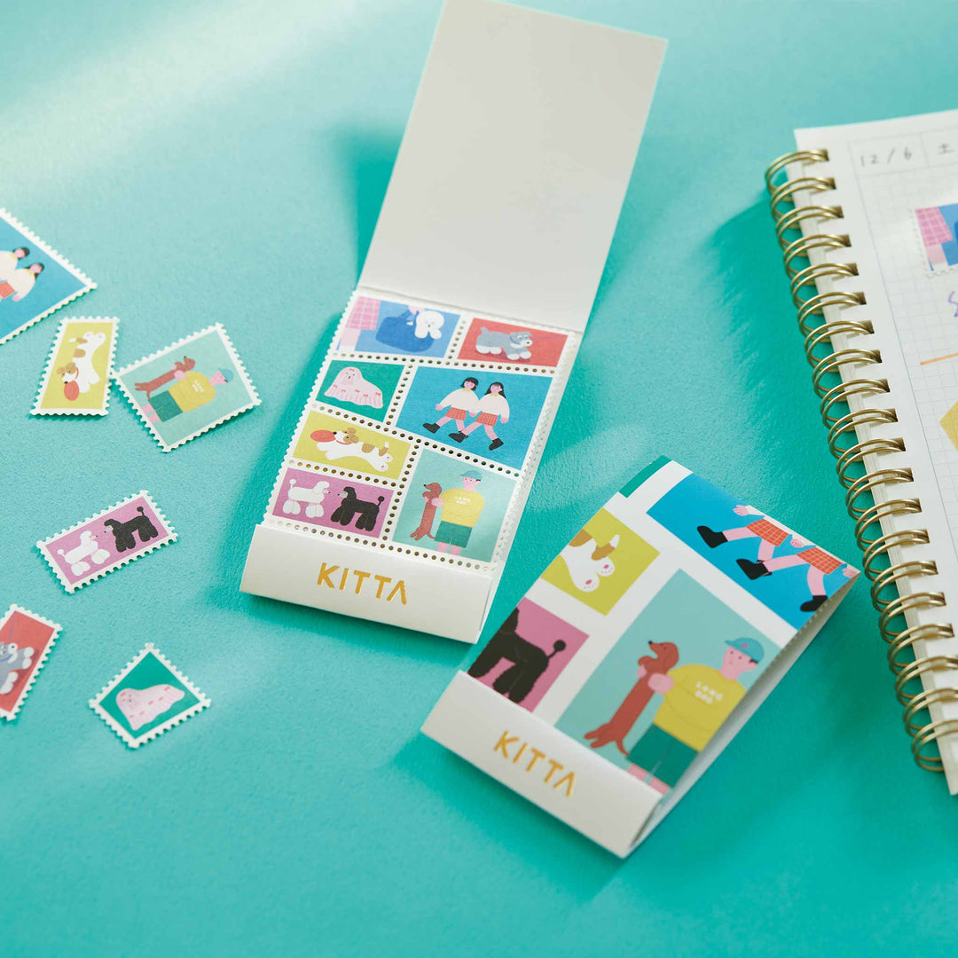 KITTA Special - Sticker sheet Doggy – usage example