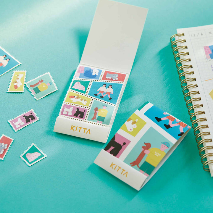 KITTA Special - Sticker sheet Doggy – usage example