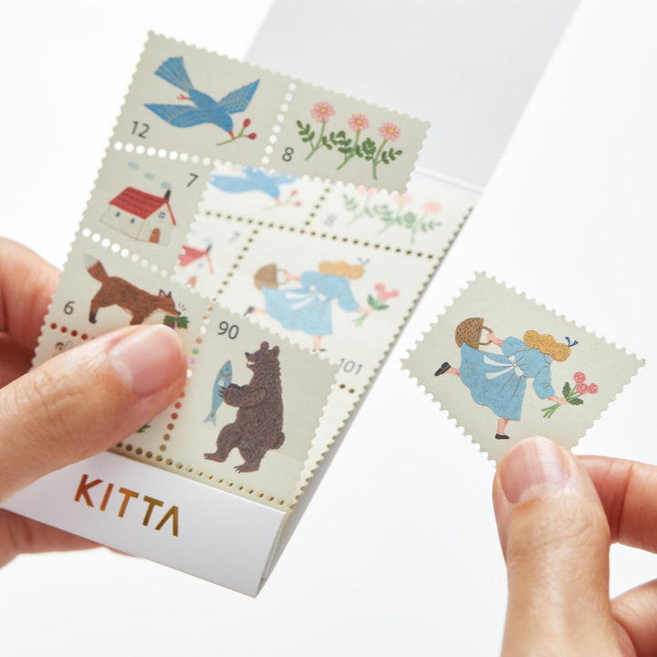 KITTA Special - Sticker sheet Forest Morning – usage example