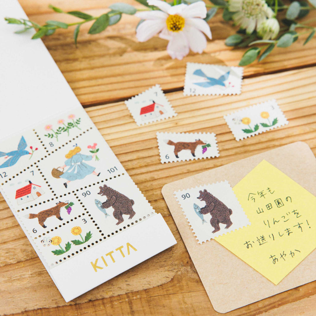 KITTA Special - Sticker sheet Forest Morning – usage example