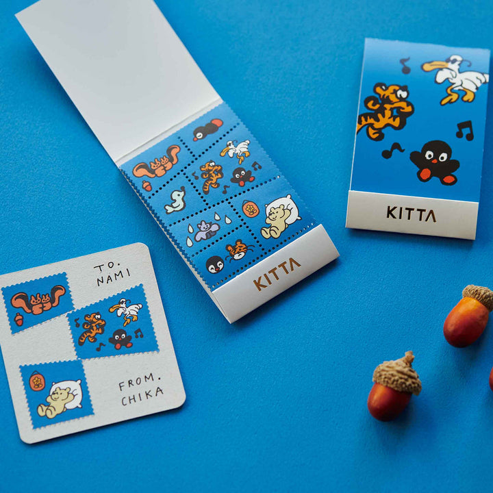 KITTA Special - Sticker sheet Friends – usage example