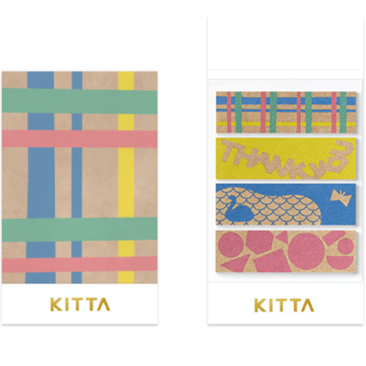 KITTA Special in Washi Tape Papercut — KITTA washi tape — decorative Japanese paper tape for journaling and craft, at Cityluxe Singapore