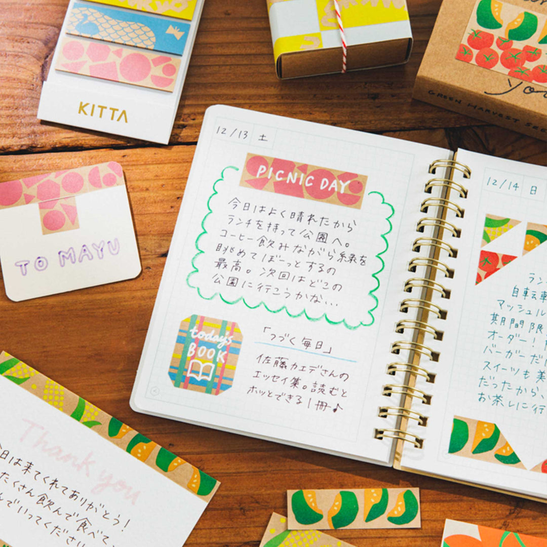KITTA Special - Washi Tape Papercut – usage example