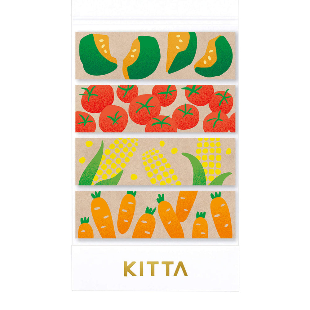 KITTA Special - Washi Tape Vegetables – detail view