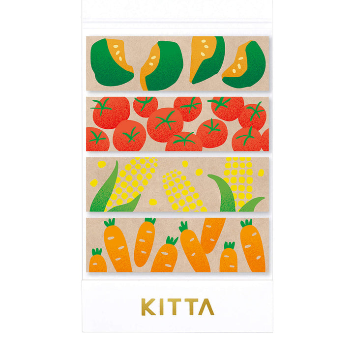 KITTA Special - Washi Tape Vegetables – detail view