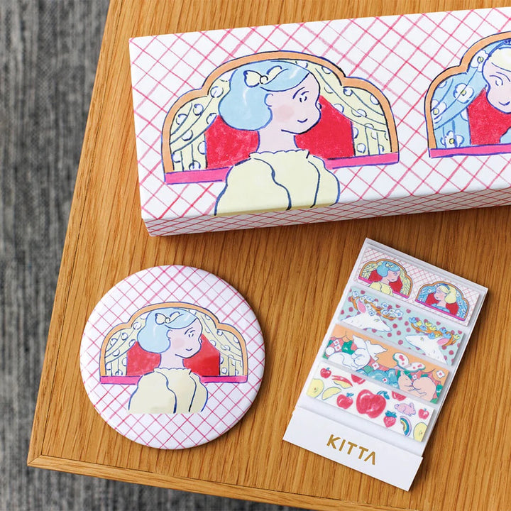 KITTA Masking Tape in Symmetry — KITTA masking tape — decorative paper tape for journaling and scrapbooking, at Cityluxe Singapore