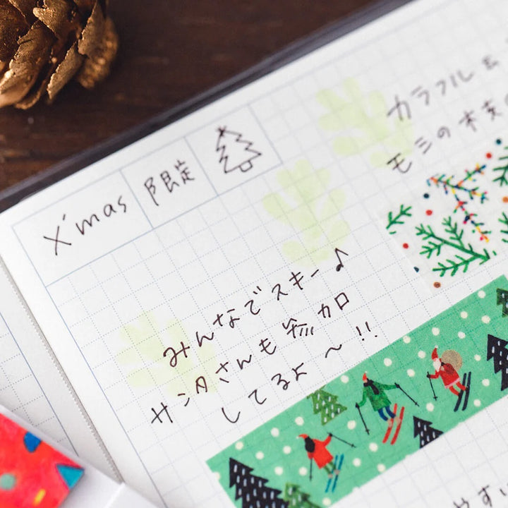 KITTA Limited Edition Masking Tape in Christmas — KITTA masking tape — decorative paper tape for journaling and scrapbooking, at Cityluxe Singapore