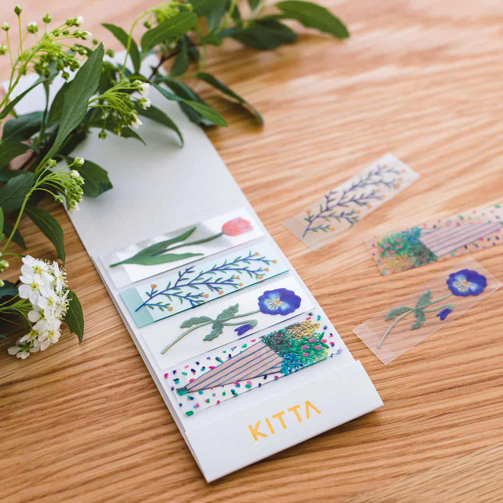 KITTA Masking Tape in Clear Glass — KITTA masking tape — decorative paper tape for journaling and scrapbooking, at Cityluxe Singapore