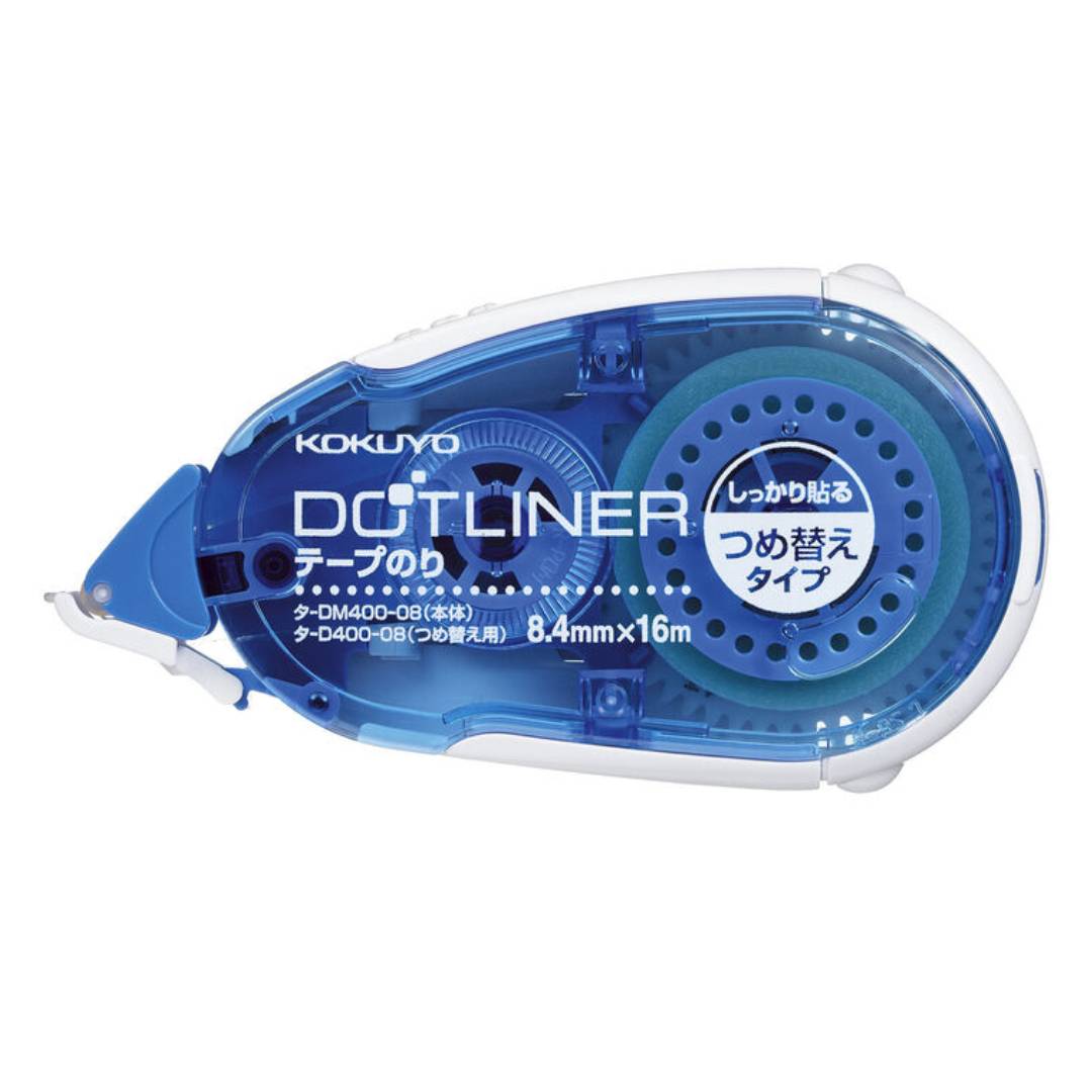 Kokuyo Dotliner Tape Glue Refill Tape Strong Adhesive in Blue