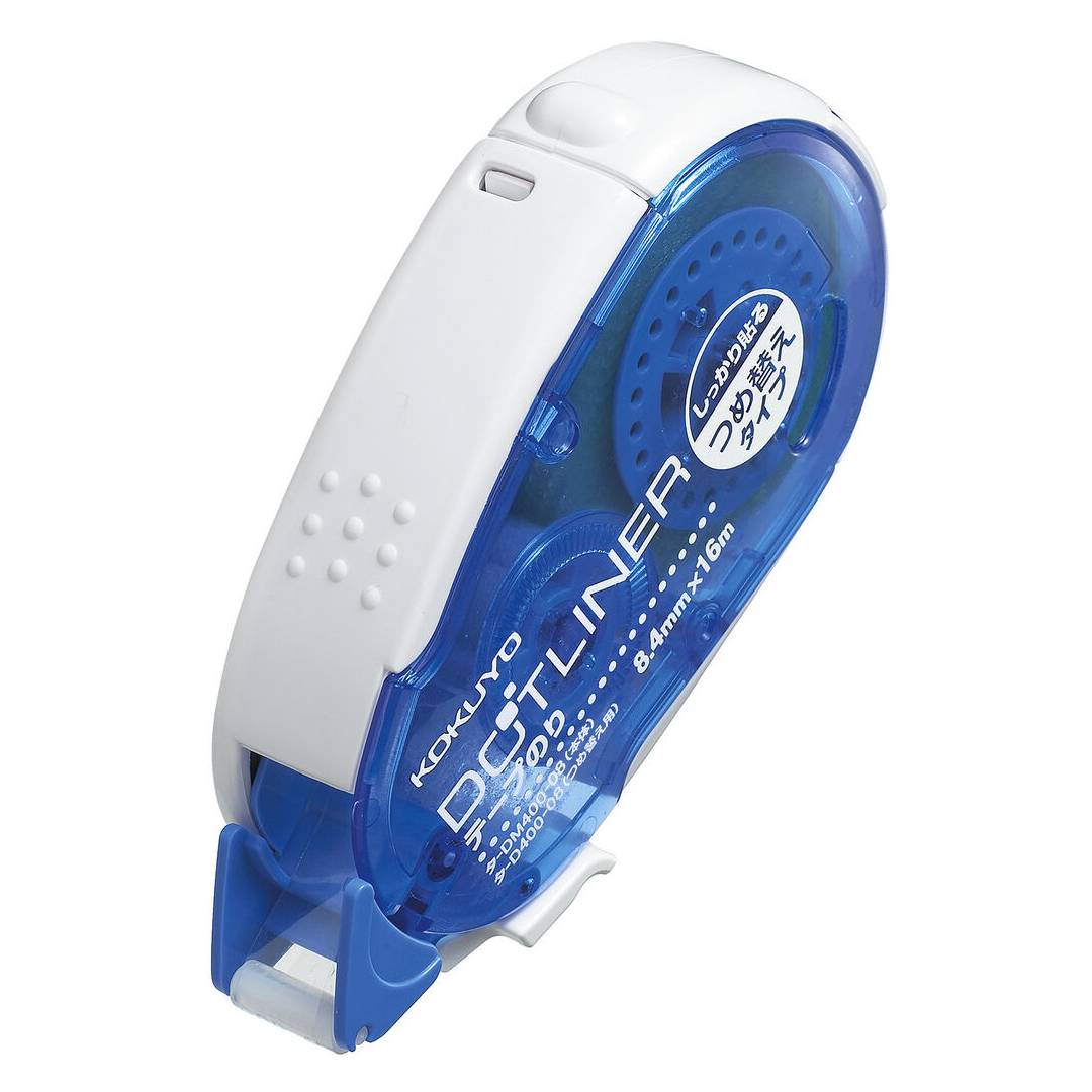 Kokuyo Dotliner Tape Glue Refill Tape Strong Adhesive in Blue