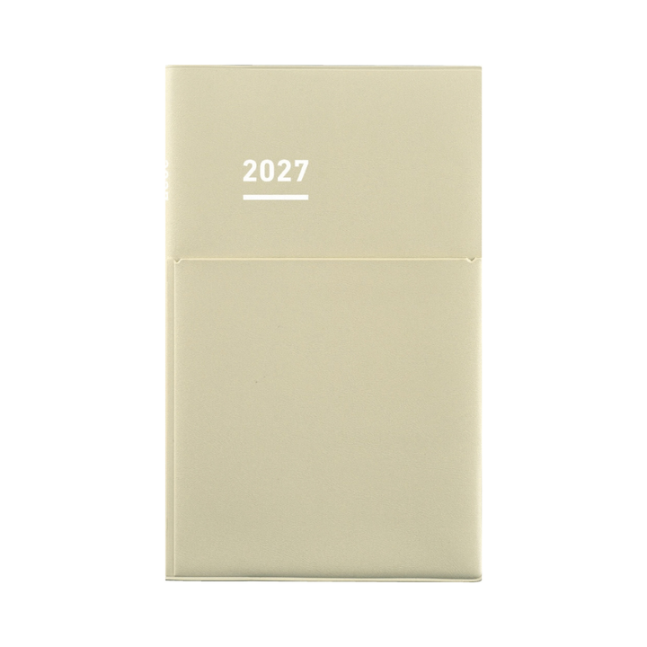 Kokuyo Jibun Techo Biz 2027 A5 Slim Planner - Beige [Pre-Order]