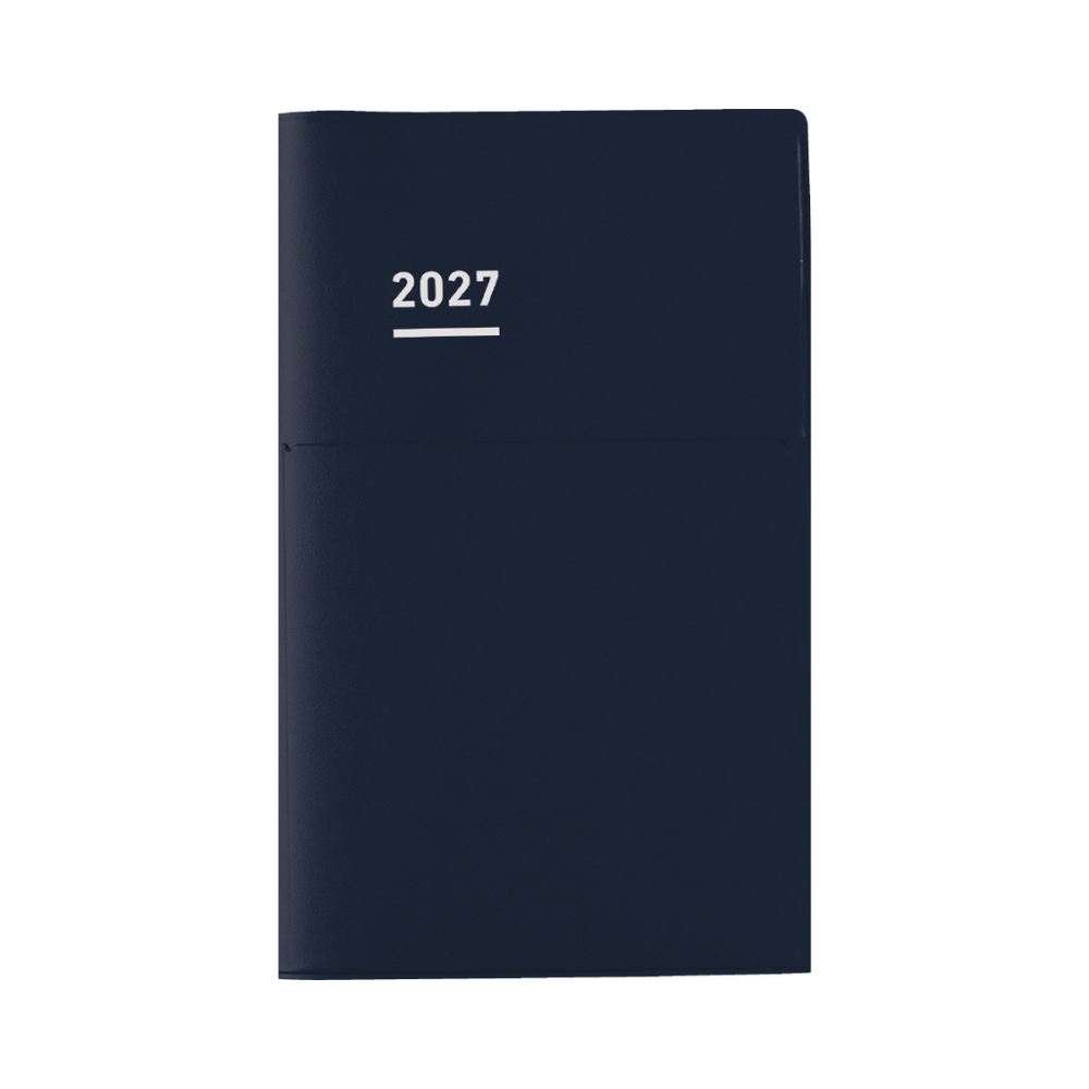 Kokuyo Jibun Techo Biz 2027 A5 Slim Planner - Navy [Pre-Order]