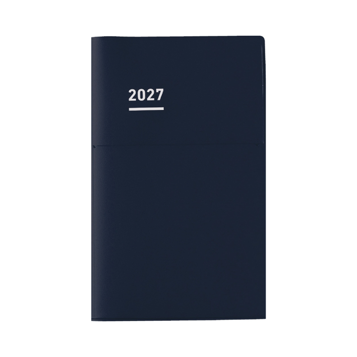 Kokuyo Jibun Techo Biz 2027 A5 Slim Planner - Navy [Pre-Order]