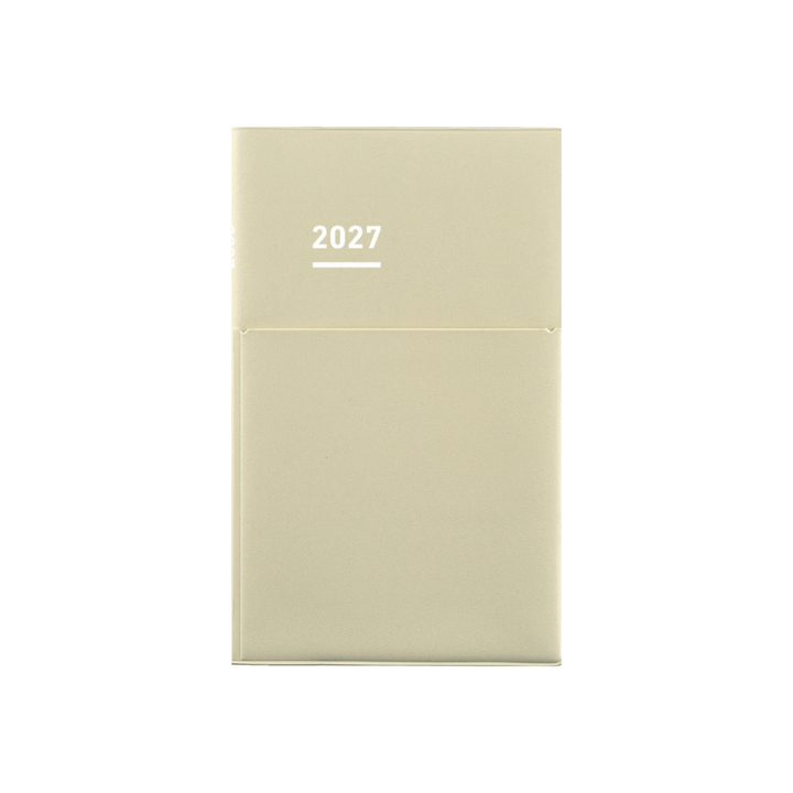 Kokuyo Jibun Techo Biz 2027 B6 Mini Slim Planner - Beige [Pre-Order]