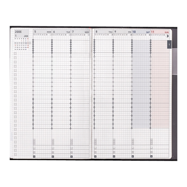 Kokuyo Jibun Techo Biz 2027 Mini Diary B6 Slim Refill [Pre-Order]