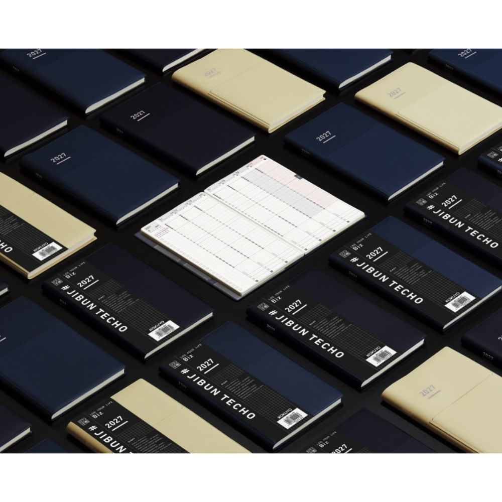 Kokuyo Jibun Techo Biz 2027 Mini Diary B6 Slim Refill [Pre-Order]