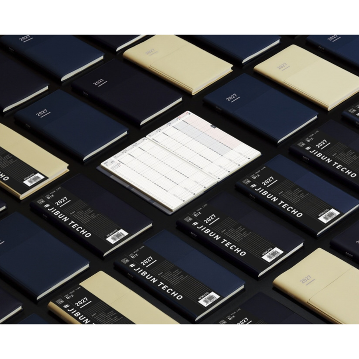 Kokuyo Jibun Techo Biz 2027 Mini Diary B6 Slim Refill [Pre-Order]