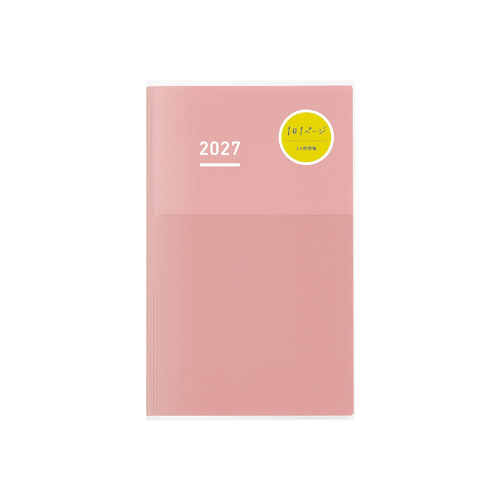 Kokuyo Jibun Techo DAYs Mini 2027 B6 Slim Diary - Pink [Pre-Order]