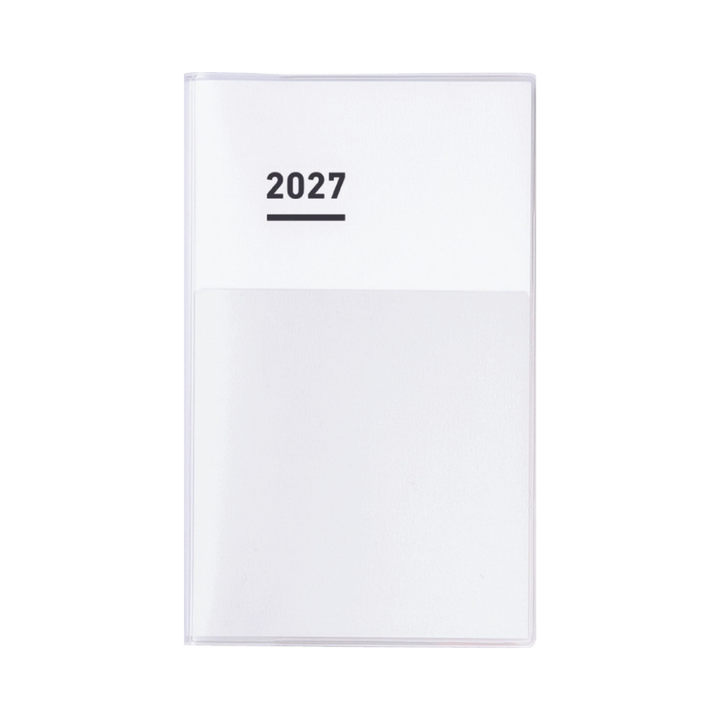 Kokuyo Jibun Techo Diary 2027 A5 Slim Planner - White [Pre-Order]