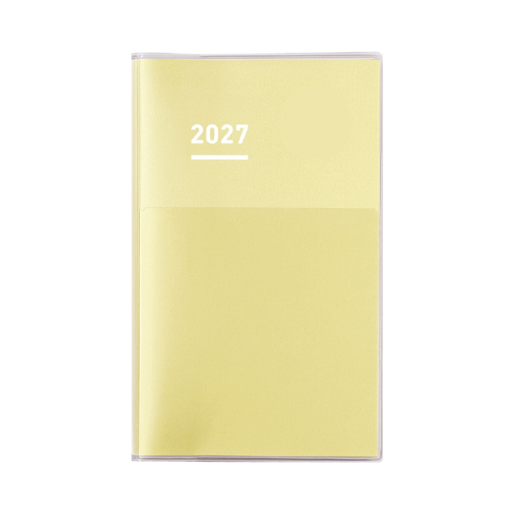 Kokuyo Jibun Techo Diary 2027 A5 Slim Planner - Yellow [Pre-Order]
