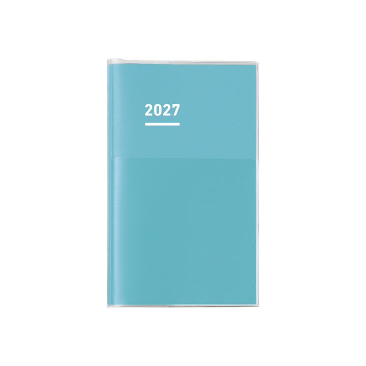 Kokuyo Jibun Techo Diary 2027 B6 Mini Slim Planner - Green [Pre-Order]