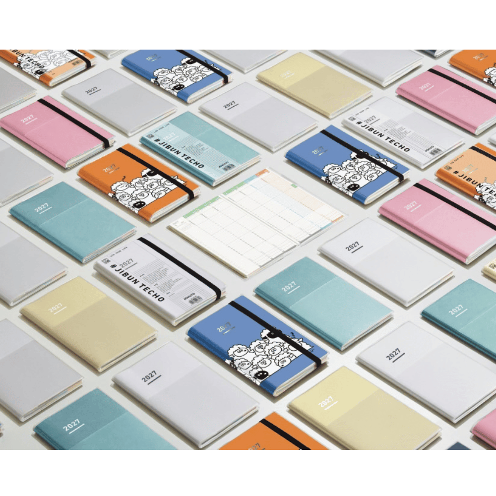 Kokuyo Jibun Techo Diary 2027 A5 Slim Refill [Pre-Order]