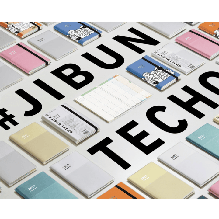Kokuyo Jibun Techo First Kit DIARY + LIFE + IDEA 2027 A5 Slim - Orange Sheep [Pre-Order]