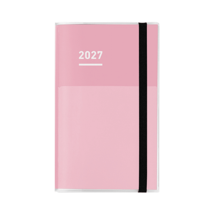 Kokuyo Jibun Techo First Kit DIARY + LIFE + IDEA 2027 A5 Slim - Pink [Pre-Order]
