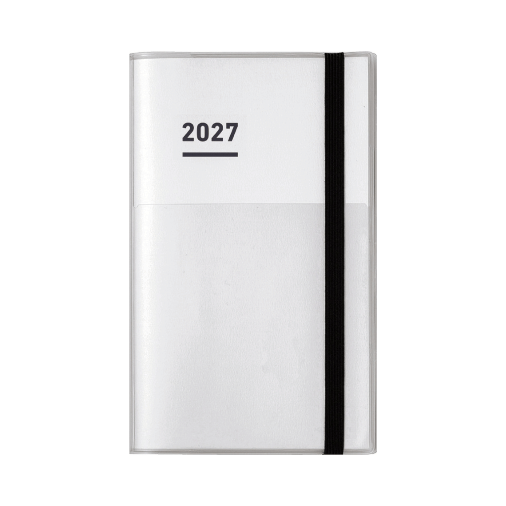 Kokuyo Jibun Techo First Kit DIARY + LIFE + IDEA 2027 A5 Slim - White [Pre-Order]