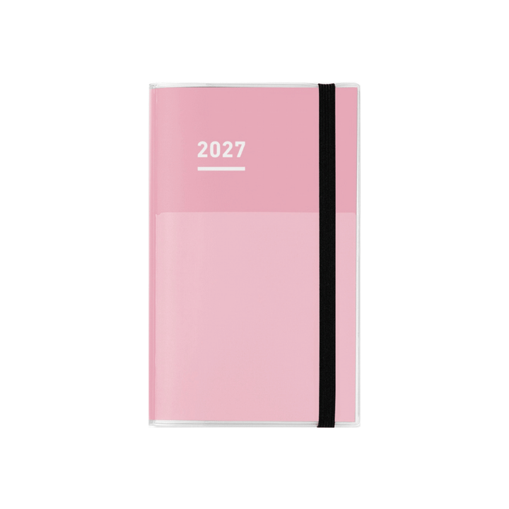 Kokuyo Jibun Techo First Kit DIARY + LIFE + IDEA 2027 B6 Mini Slim - Pink [Pre-Order]