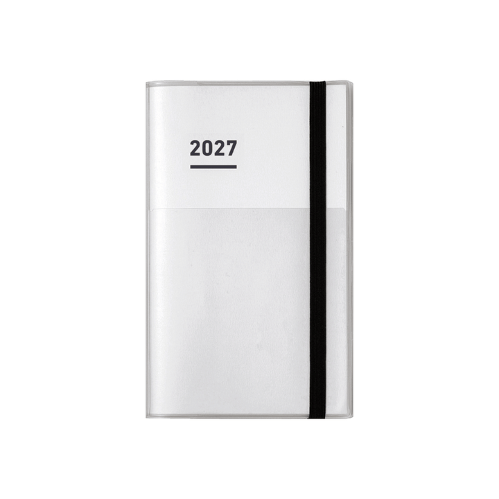 Kokuyo Jibun Techo First Kit DIARY + LIFE + IDEA 2027 B6 Mini Slim - White [Pre-Order]